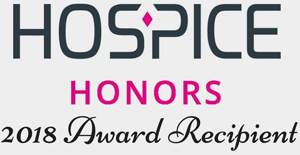 Hospice Honors Award Recipient
