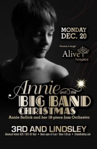 Annie Sellick and the Big Band flyer
